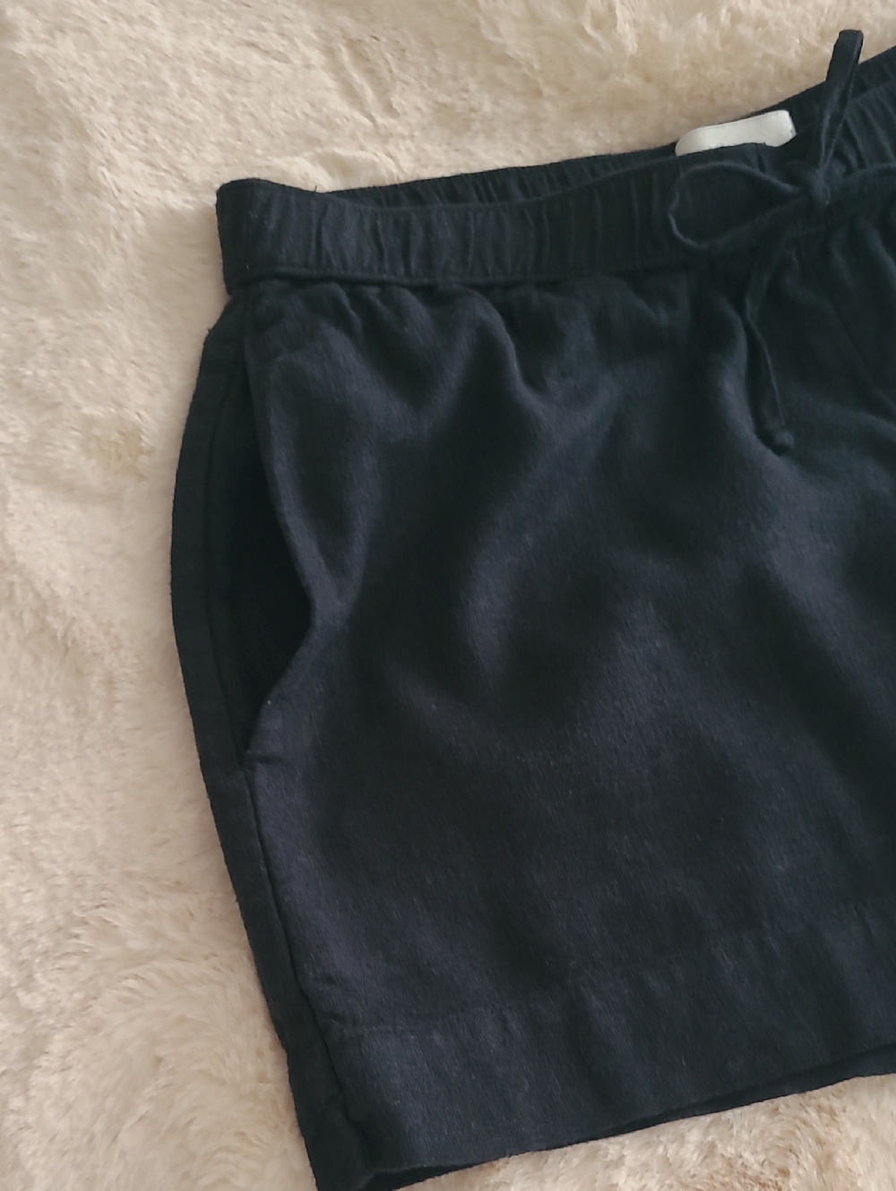 Mid Rise Linen-Blend Pull-On Short - Picture 9 of 10